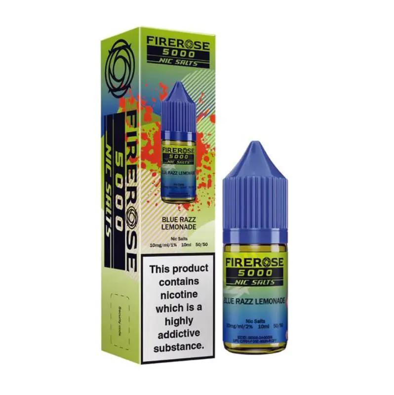 Product Image of Blue Razz Lemonade Nic Salt E-Liquid by Firerose 5000 Nic salt 10ml